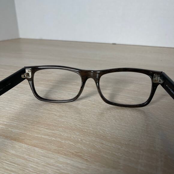 Tom Ford TF5274 050 Eyeglasses Woodgrain Black Arms Frames Only 54-18-145 READ - Picture 6 of 11